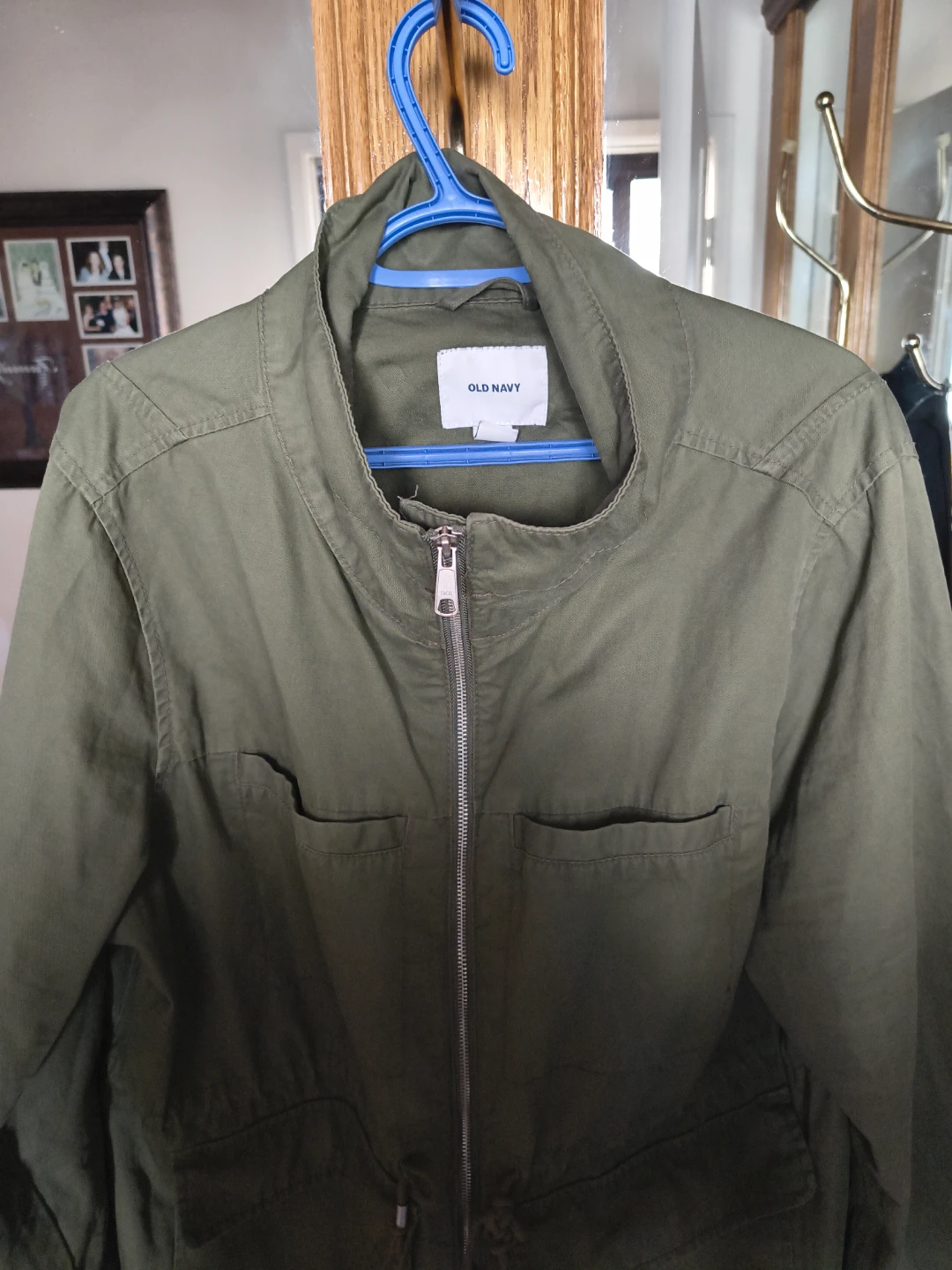Old Navy Olive Green Utility Jacket - photo 2