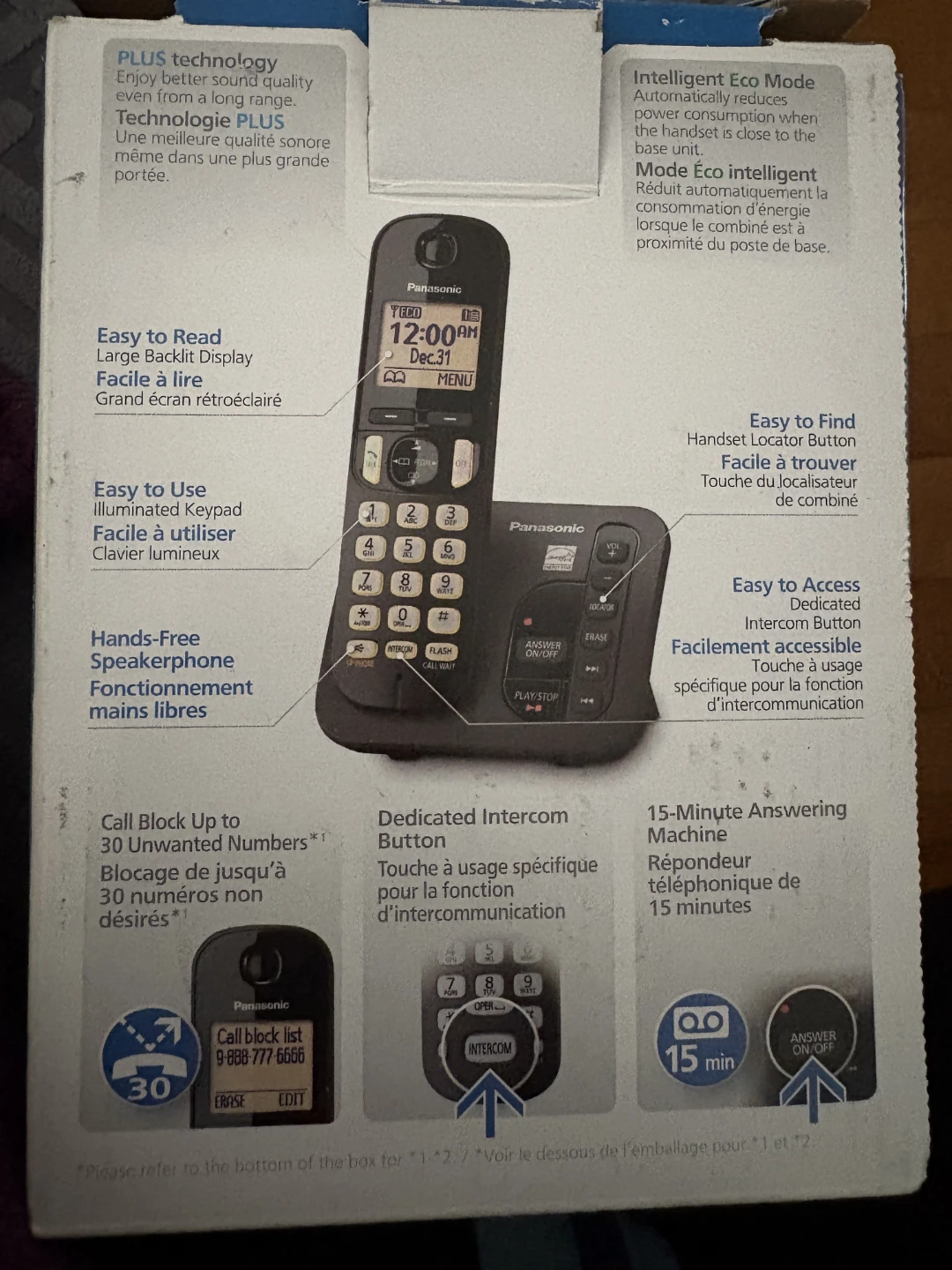 Panasonic KX-TGC222C Digital Cordless Phone System - photo 5