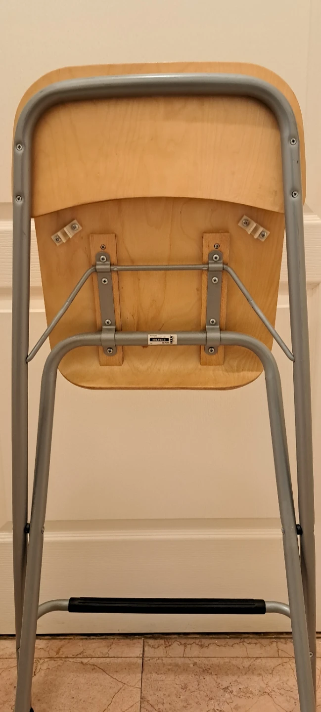 IKEA Folding Chair - Wood and Metal - photo 4