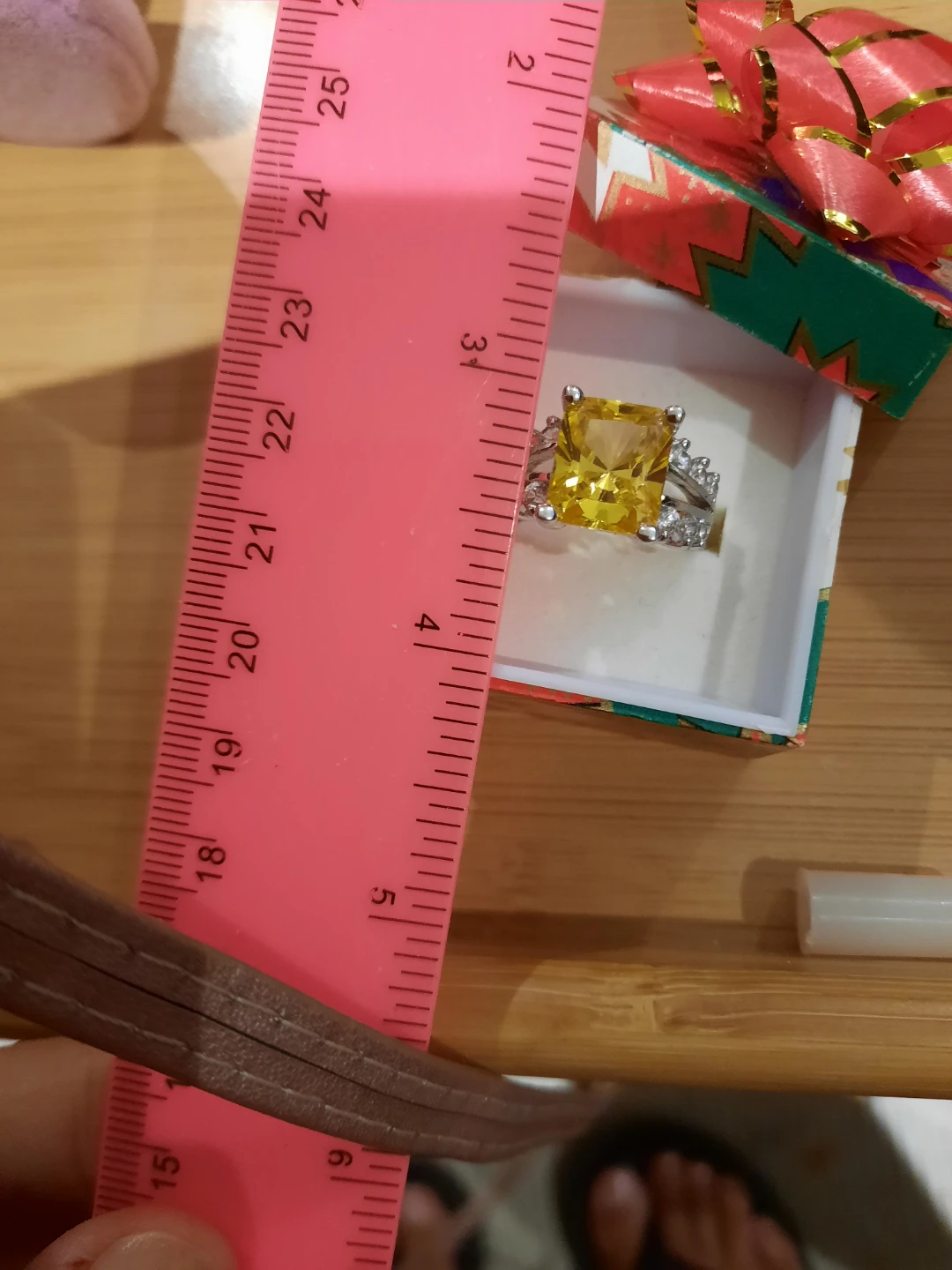 Bold Canary CZ RING Solid sterling silver - photo 2