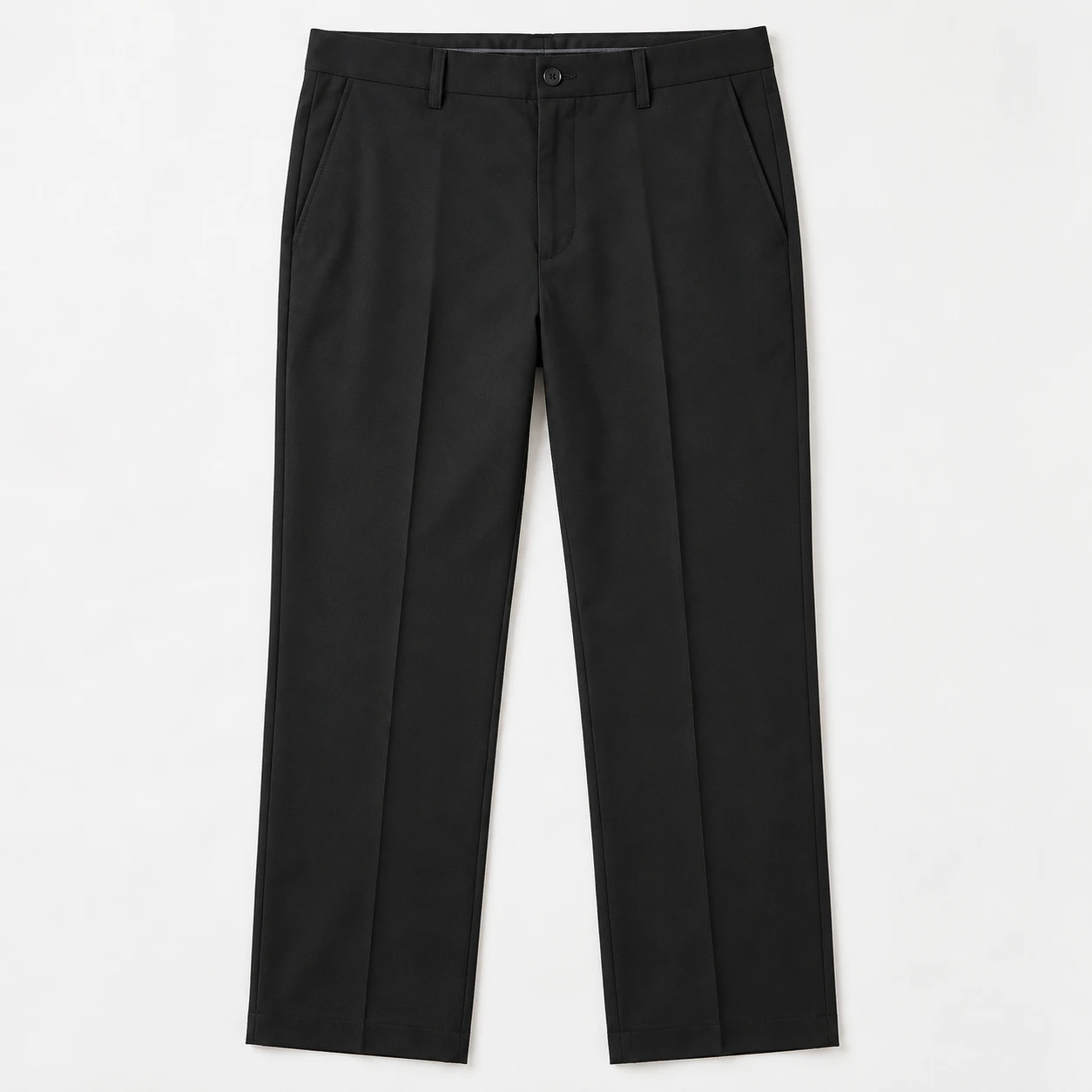 Black Four-Way Stretch Pants 36W 31L