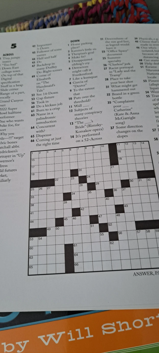 Tough As Nails Crossword Puzzle Book - photo 3