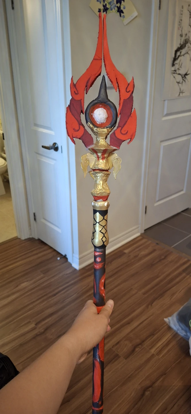 Staff of Homa Genshin Impact Cosplay Prop Weapon