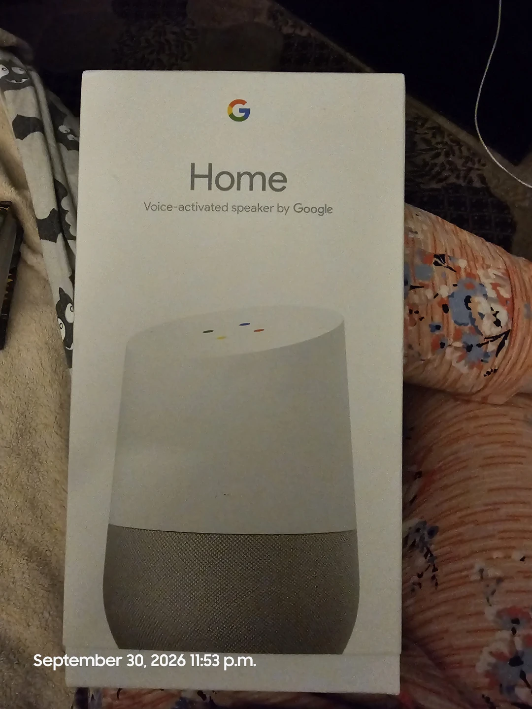 Google Home Voice-Activated Speaker