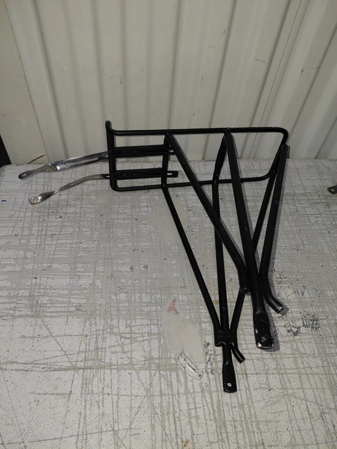 Black Rear Bicycle Rack - photo 2