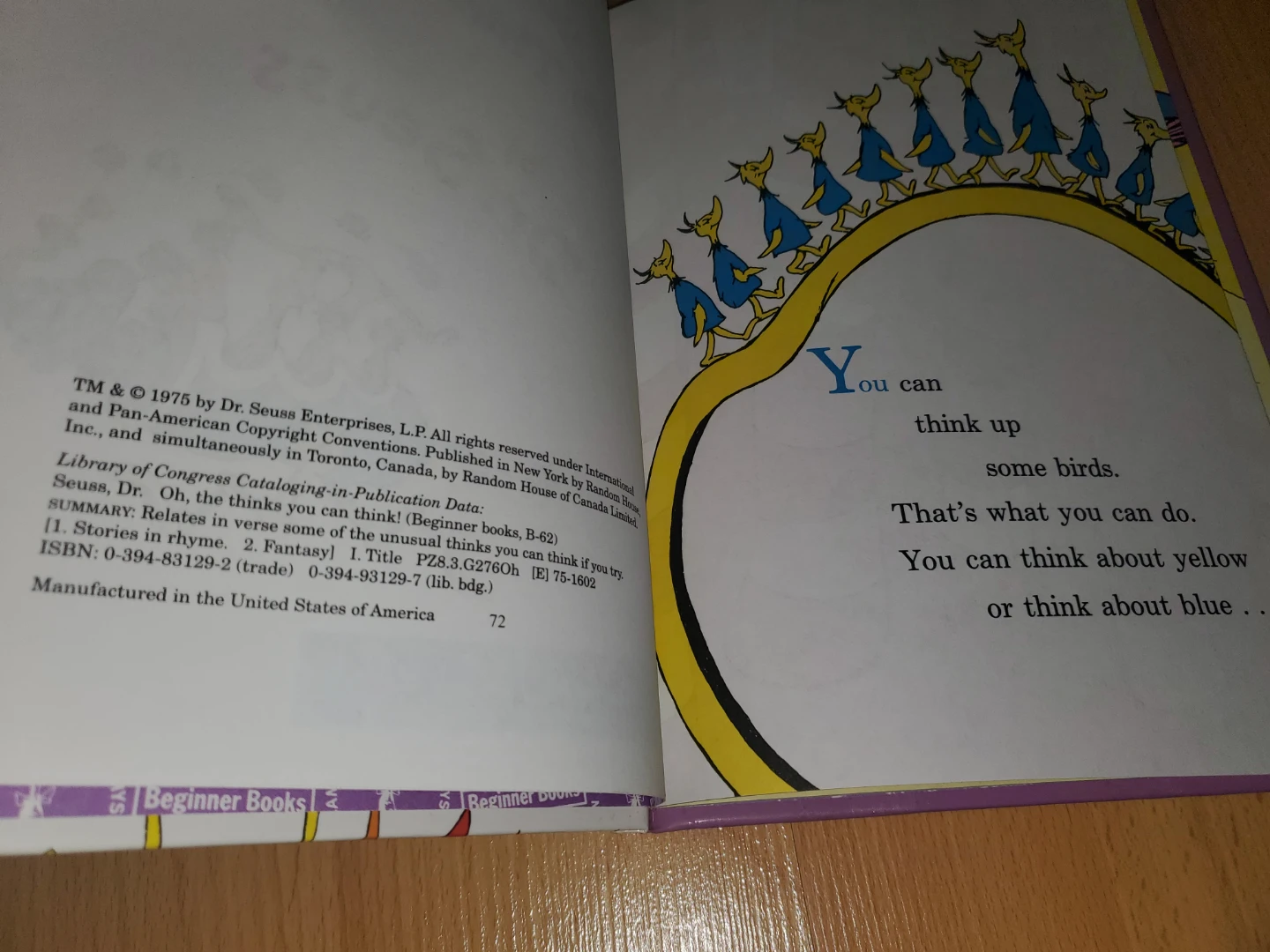 Oh, the Thinks You Can Think! by Dr. Seuss - photo 2