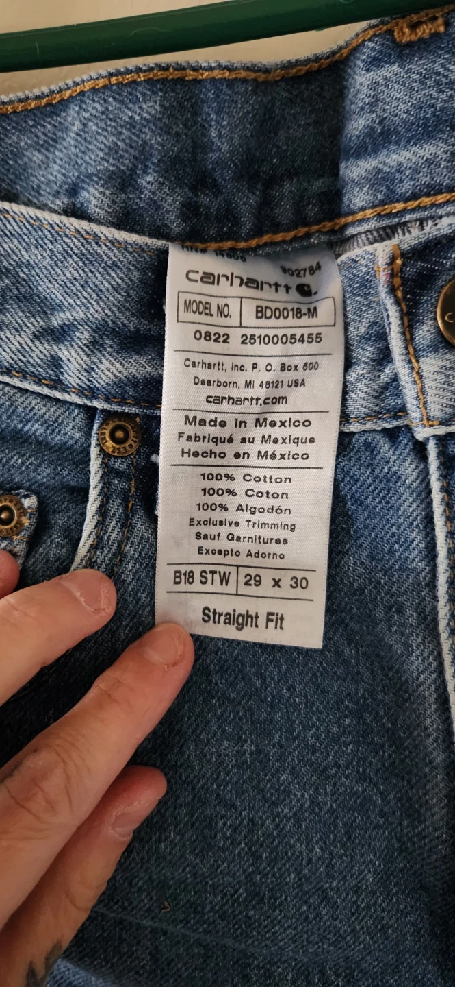 Carhartt Straight Fit Jeans - photo 3