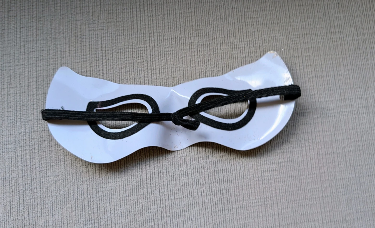 Gold Leopard Print Masquerade Costume Mask for Halloween - photo 2