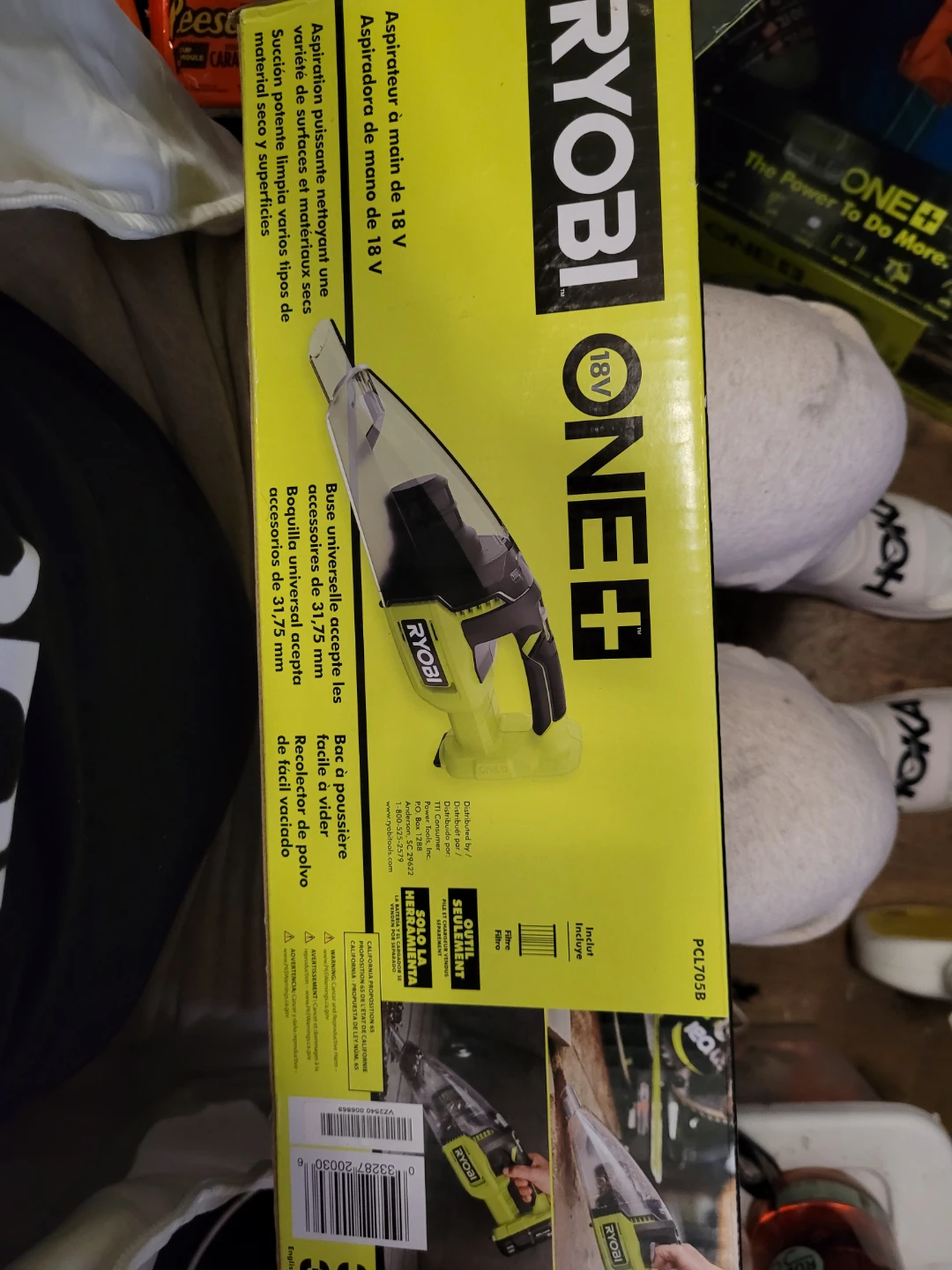 Ryobi 18V ONE+ Hand Vacuum PCL705B