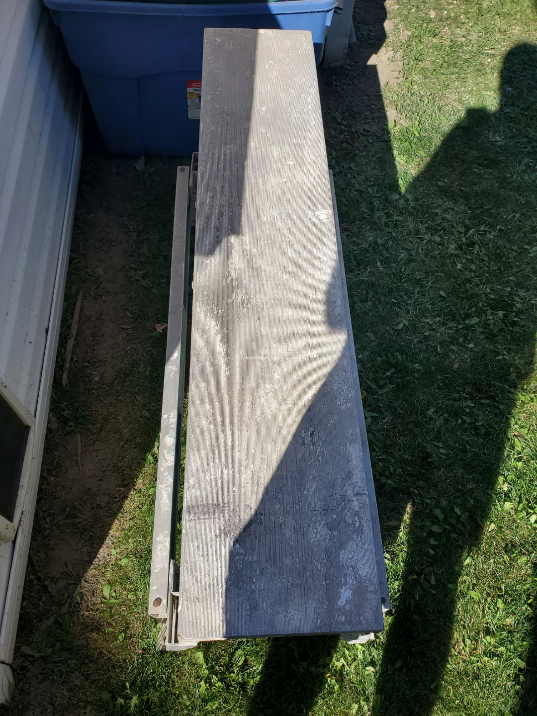 Adjustable Aluminum Drywall bench 48 inch long - photo 2
