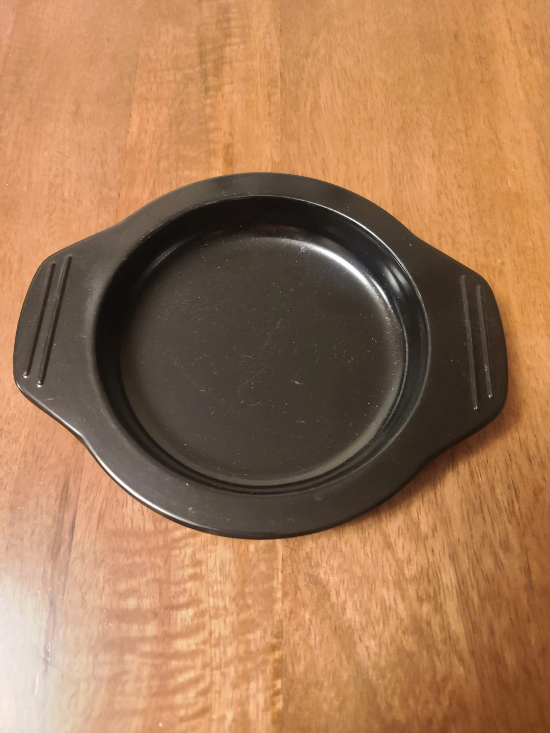 Set of 4 Black Ceramic Plates - photo 2