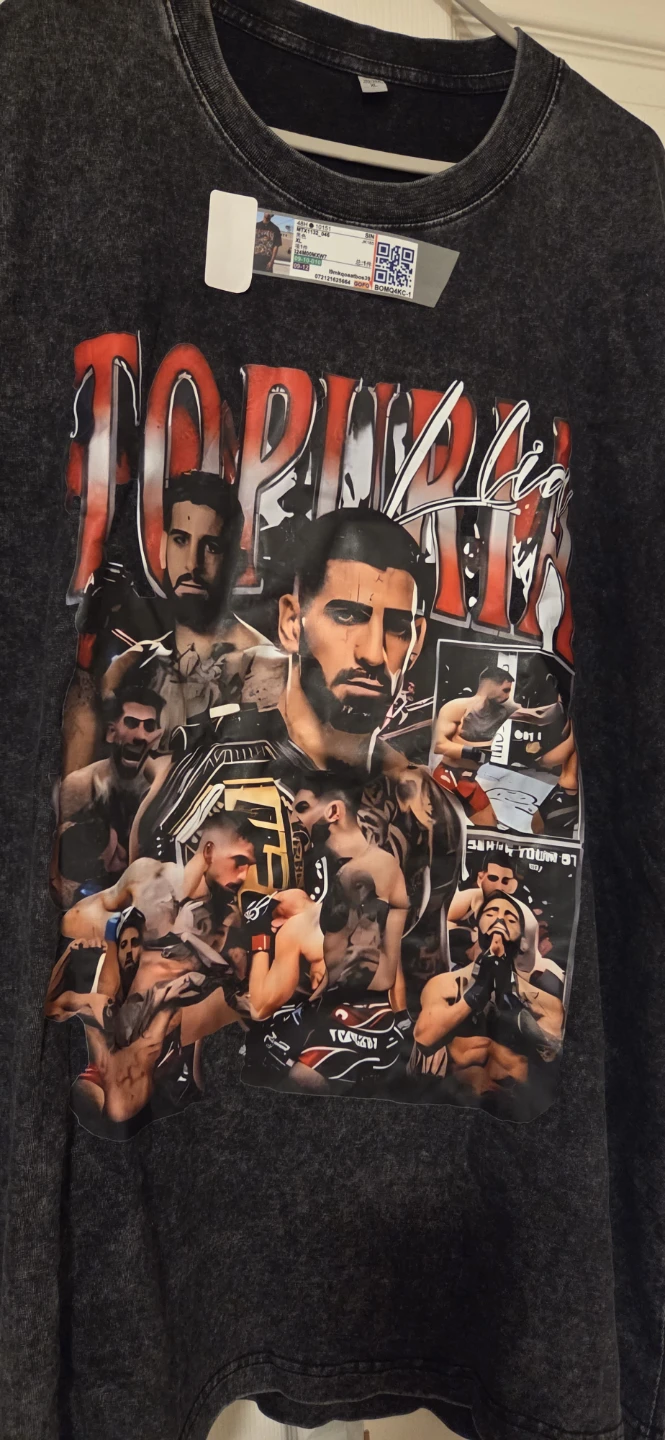 Ilia Topuria UFC Graphic T-Shirt - photo 5