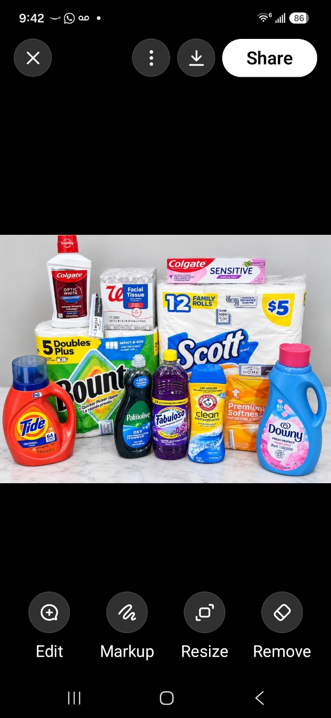 Household Cleaning and Personal Care Bundle