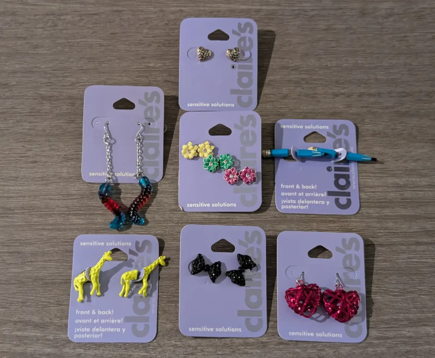 NEW: Women's Earrings (Claire's)