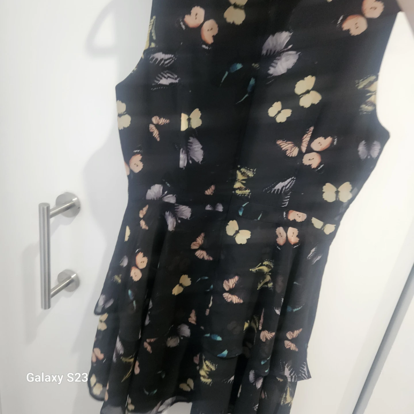 Maison Jules Butterfly Print Dress Size 8 - photo 2