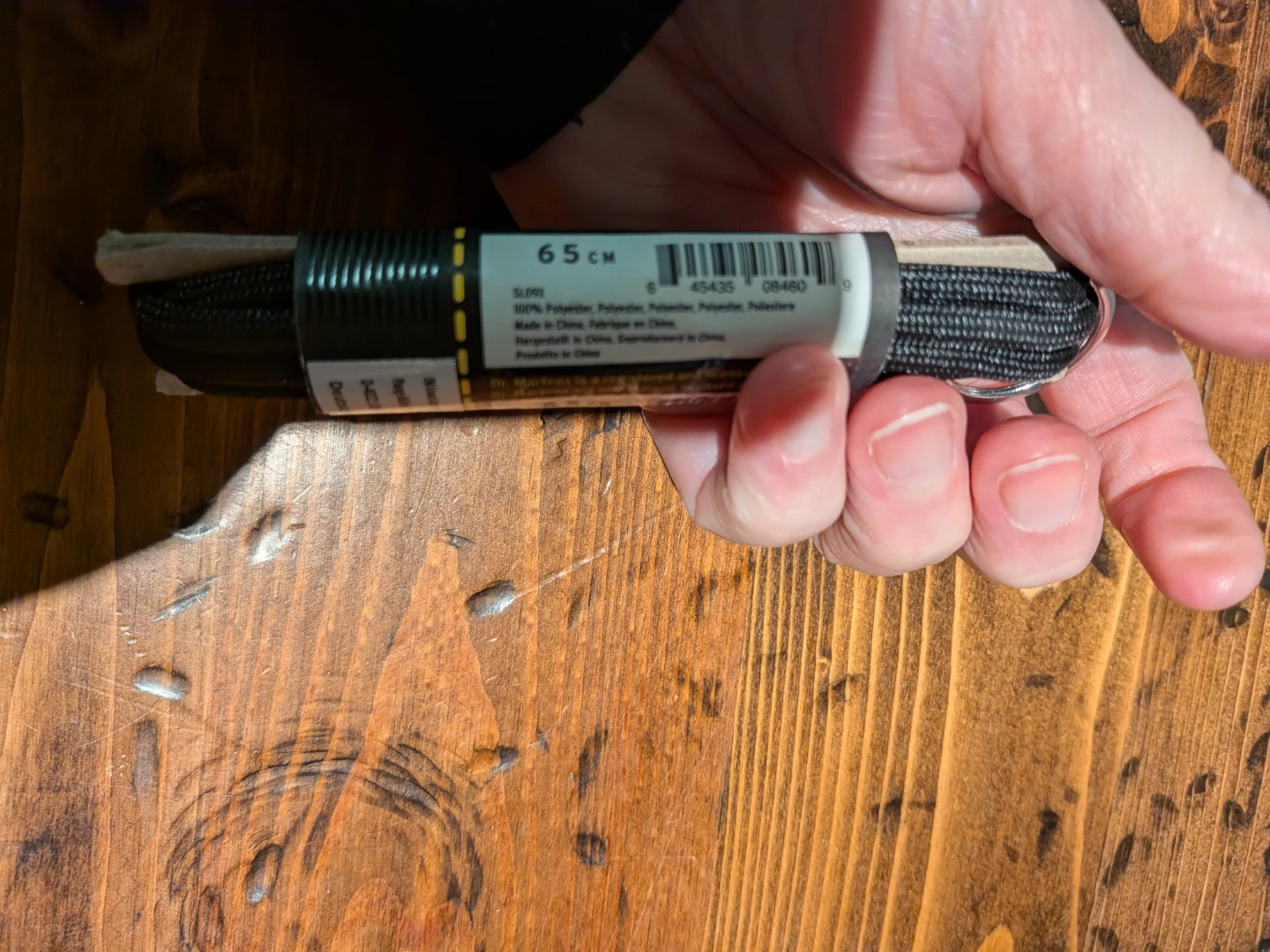 Dr. Martens Black Shoelaces 65 cm - photo 2