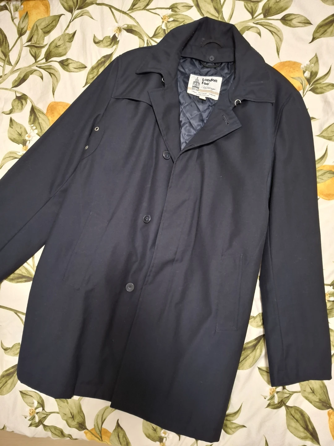 London Fog Heritage Trench Coat - Size 42R