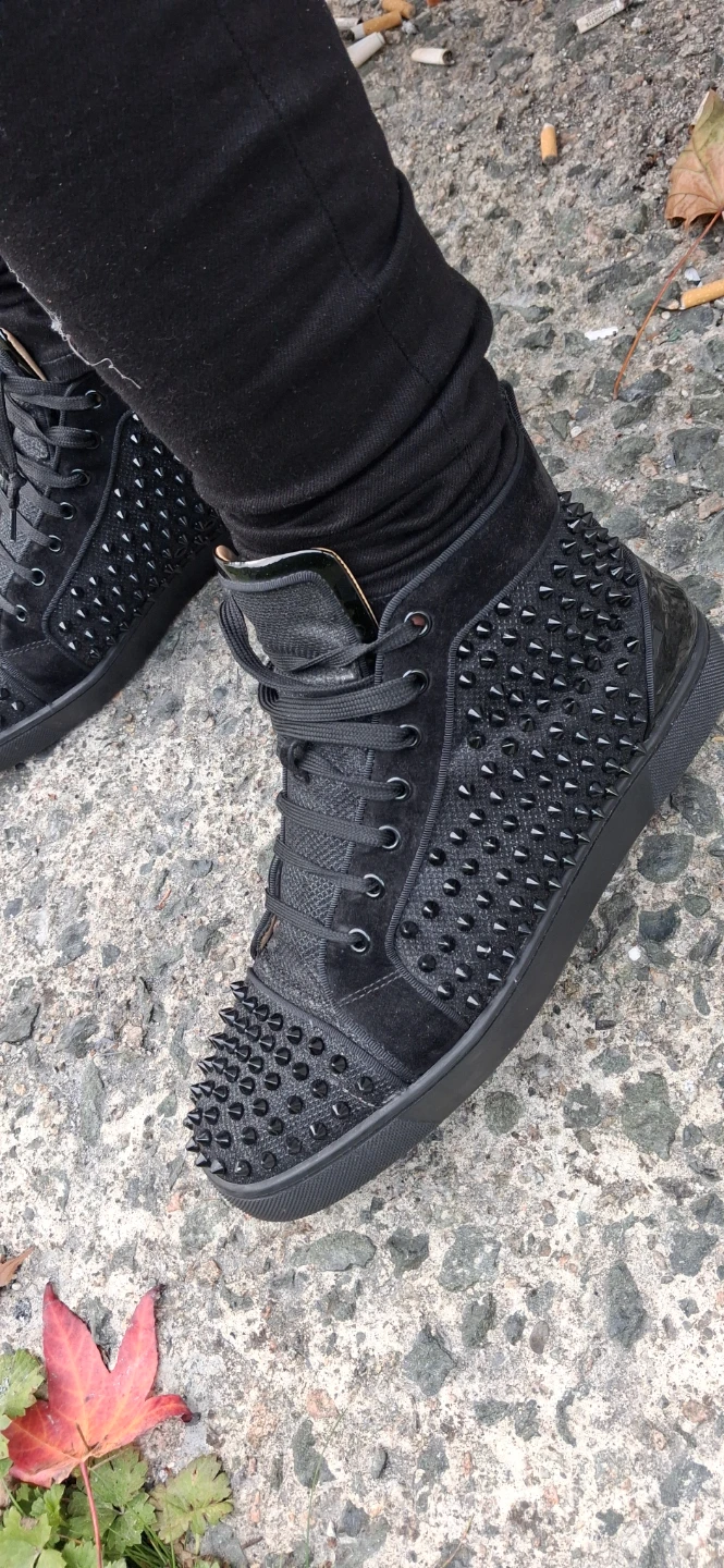 Christian Louboutin Louis Orlato Spikes Sneakers - photo 2