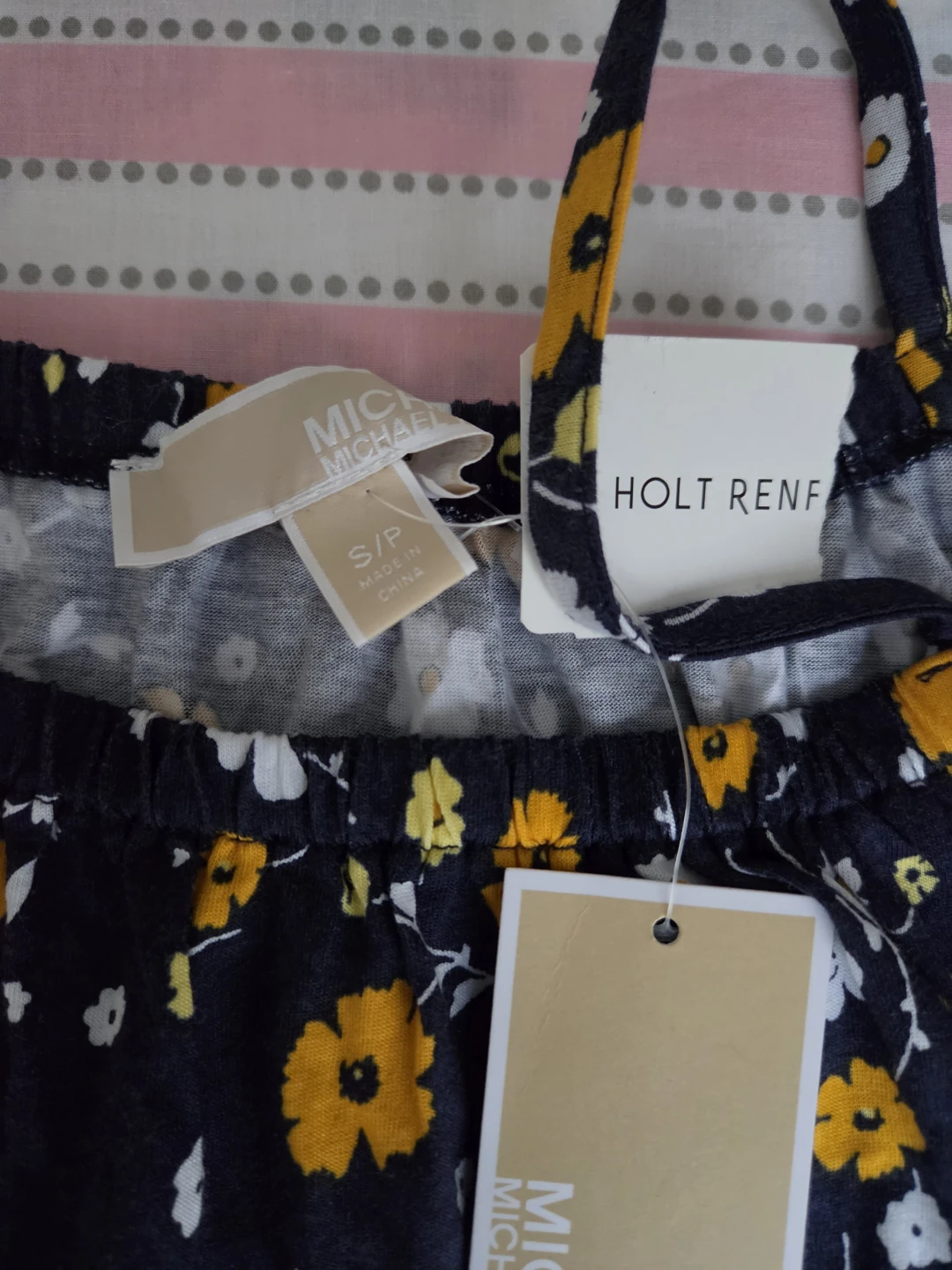 Michael Michael Kors Floral Cold-Shoulder Top - photo 2
