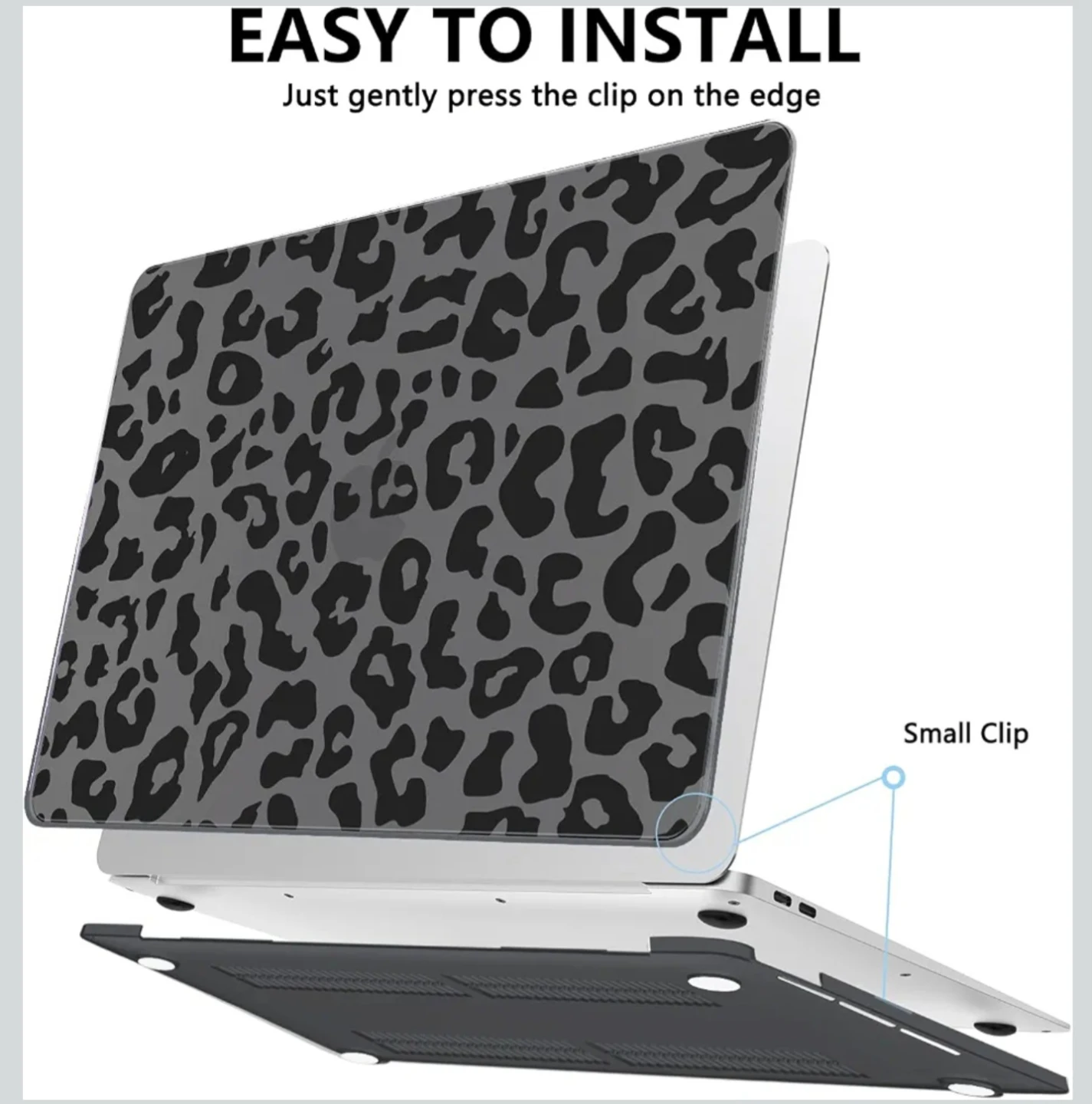 Leopard Print MacBook Air 13 inch Case (2018-2022) - photo 5