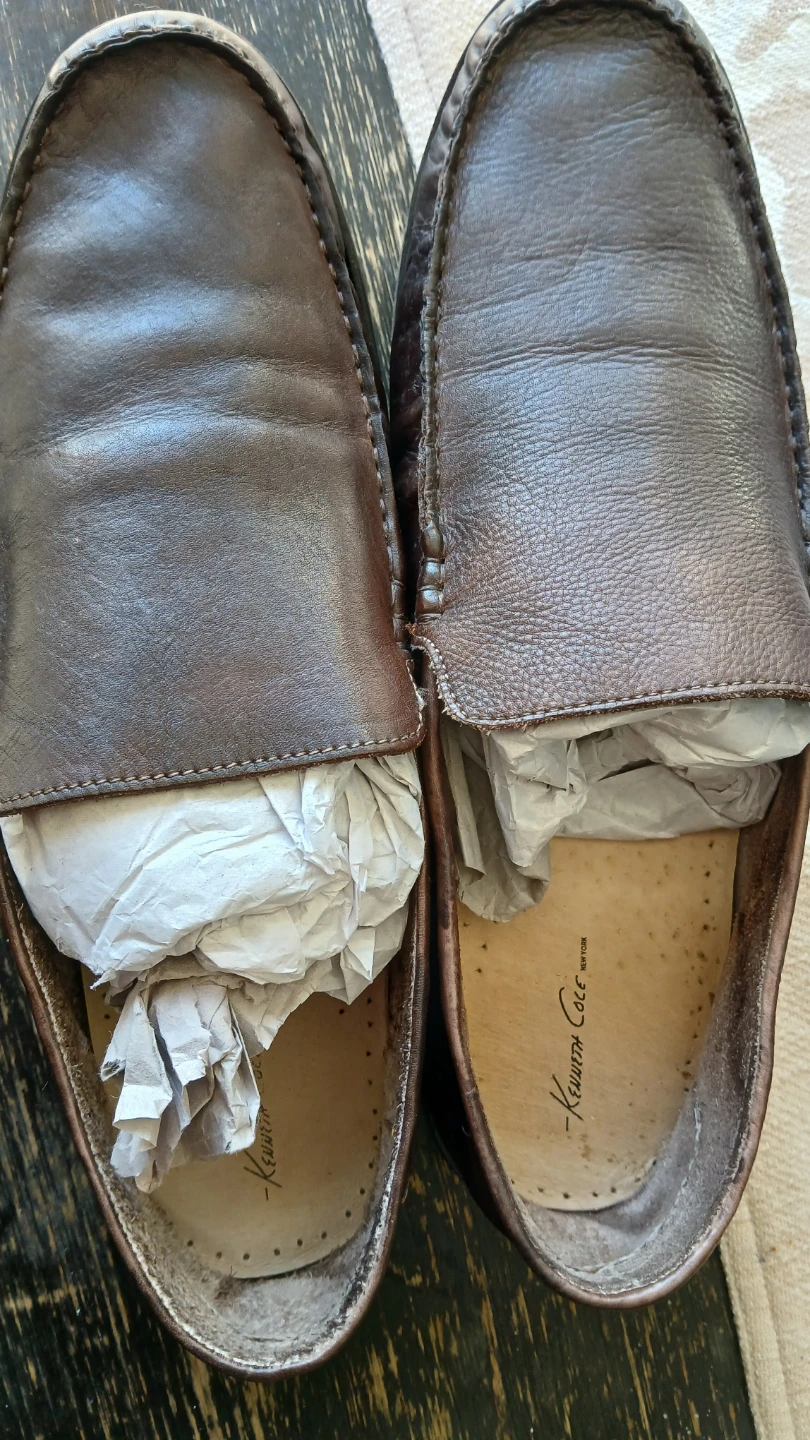 Kenneth Cole New York Brown Leather Loafers - photo 3