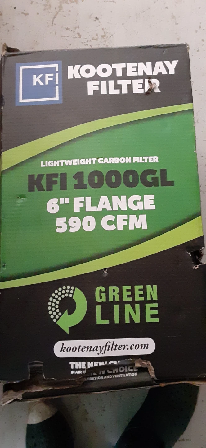 Kootenay Filter Green Line KFI 1000GL Carbon Filter - photo 3
