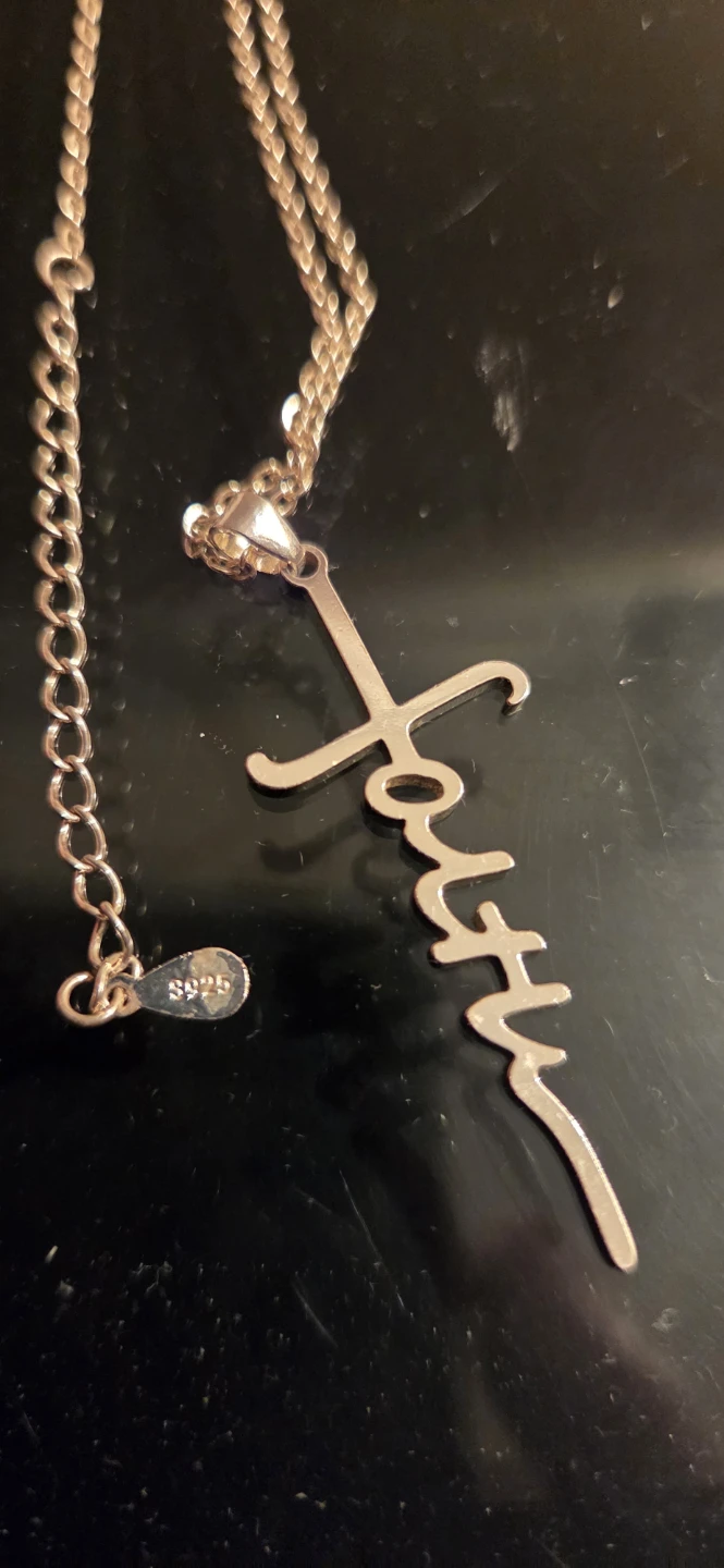 Faith Pendant Necklace - photo 2