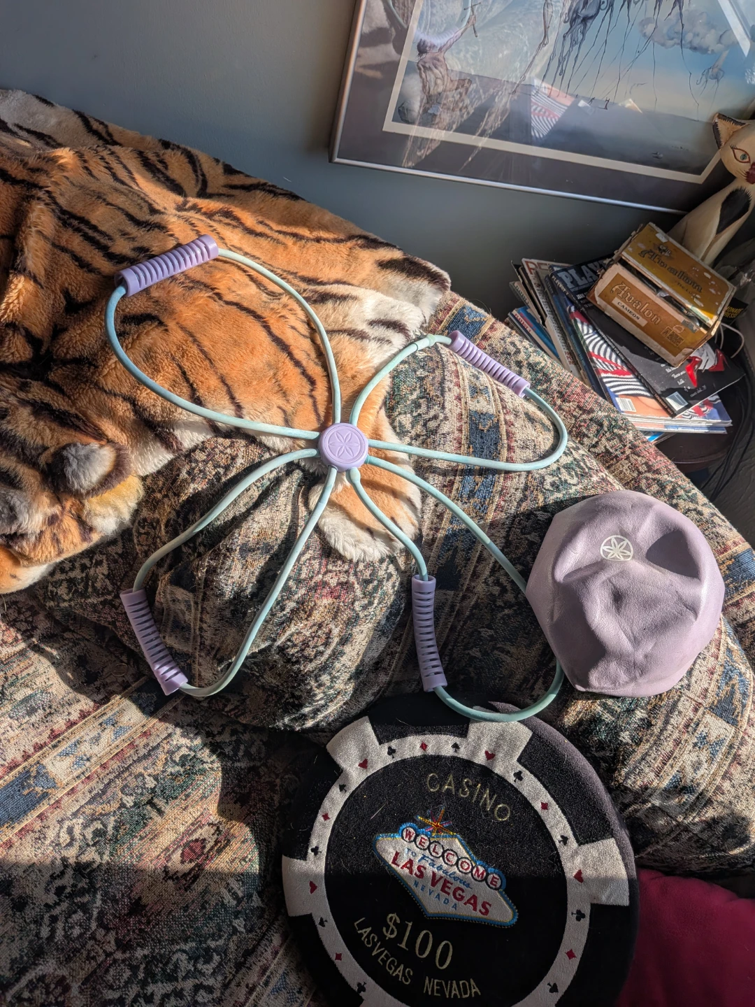 New Balance, Indigo, and Gaiam new & used home workout items - photo 2