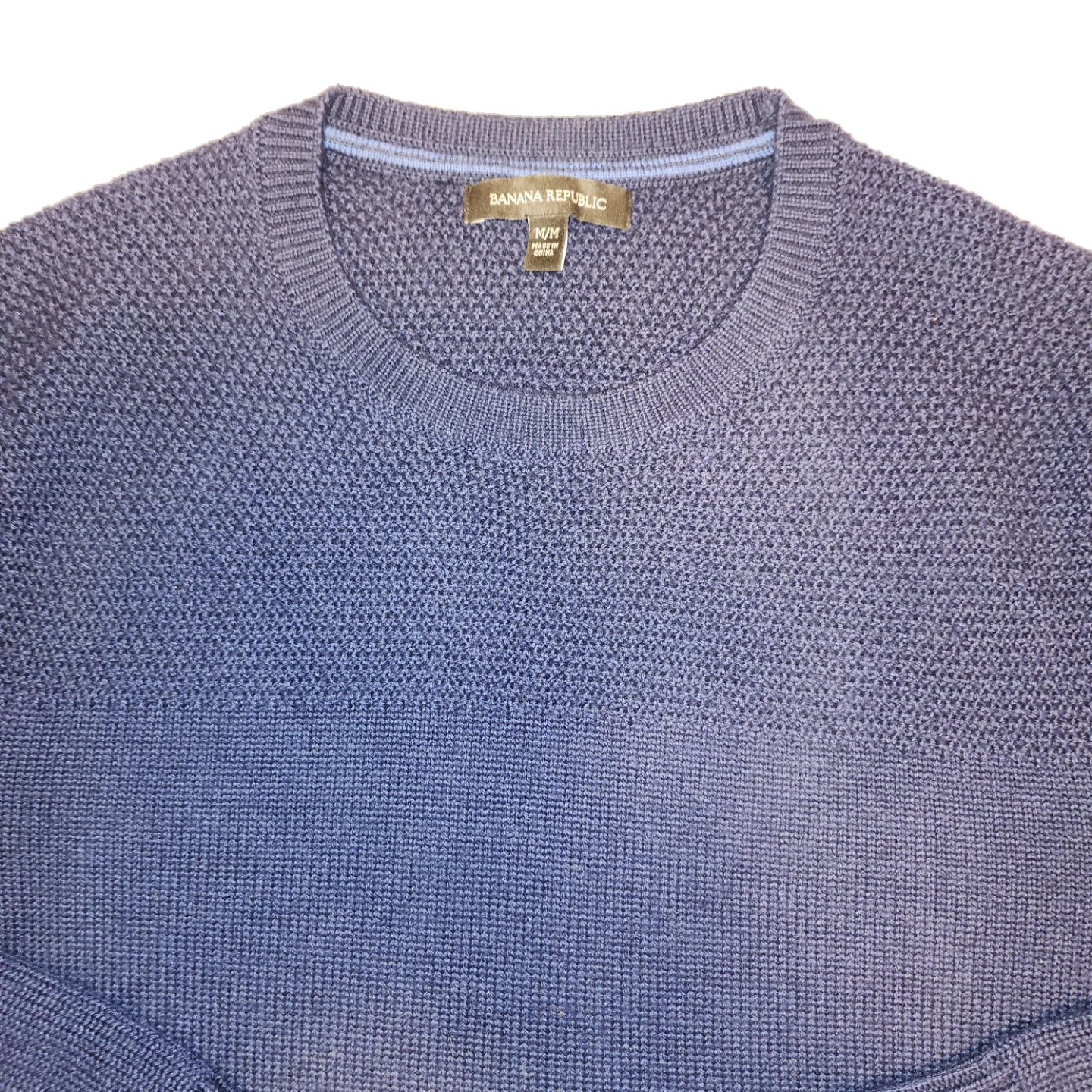 Banana Republic Blue Merino Wool Sweater