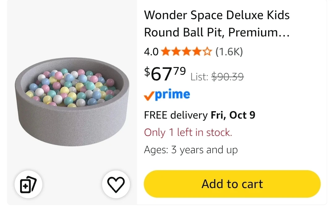 2.5 ft around Foam Ball Pit with Shaped Balls - photo 5