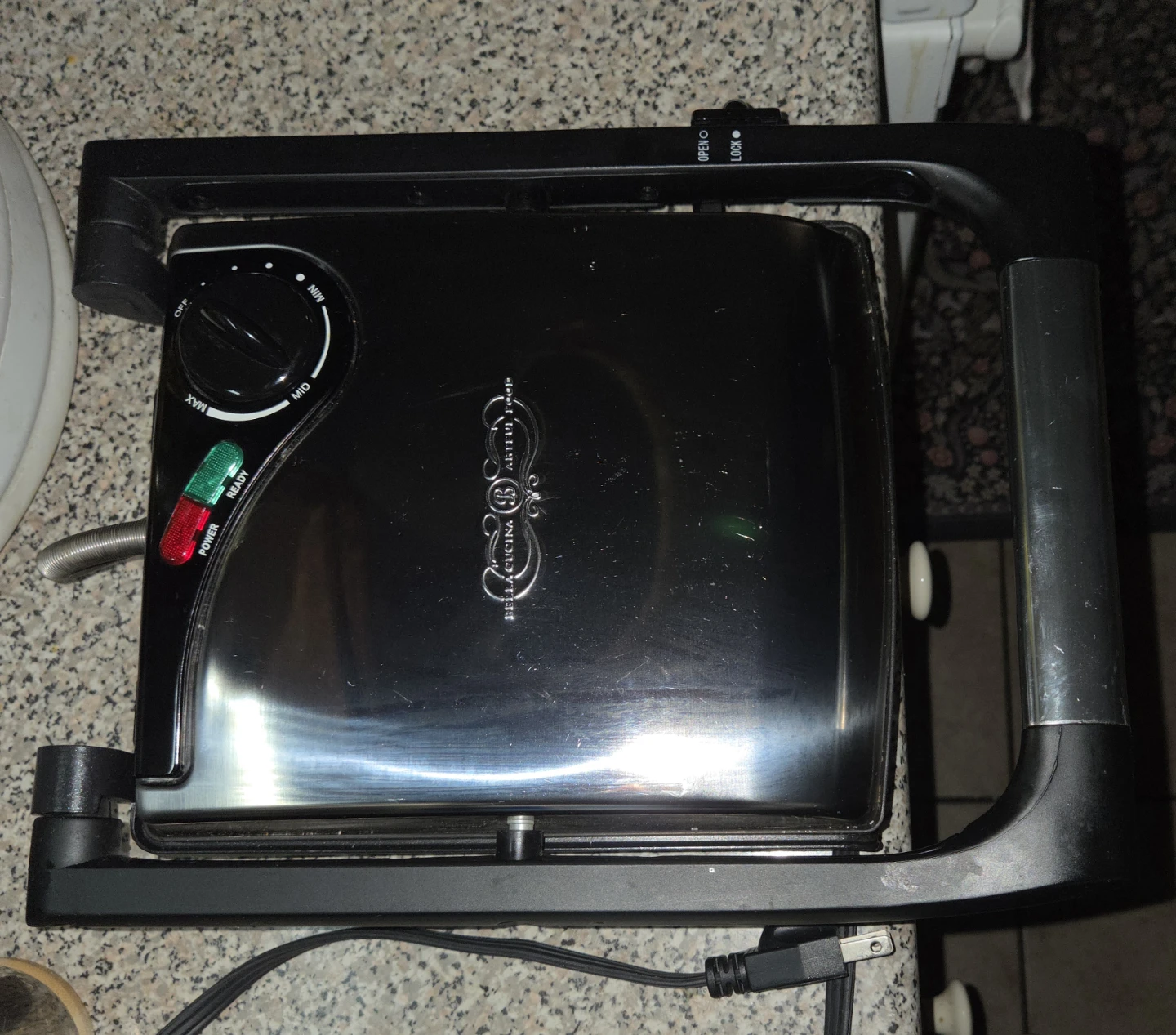 Bella Cucina Artful Food Panini & Grill Press - photo 4