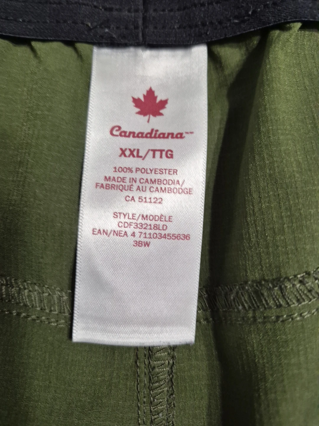Men's Size XXL Canadian Geographic Pants - photo 2