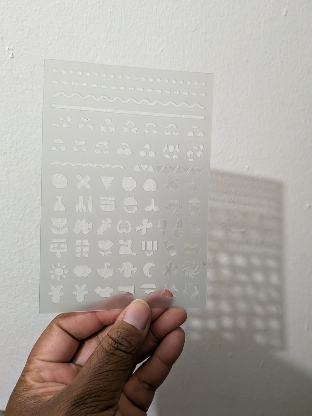 Icon and Shape Drawing Stencil Template - photo 2