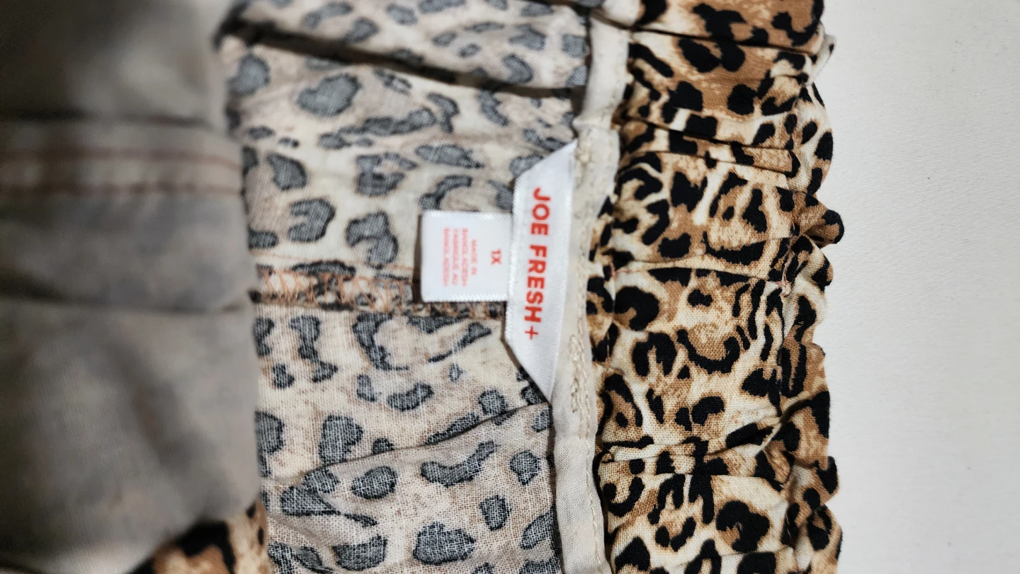 Joe Fresh Plus Leopard Print Shorts - photo 3