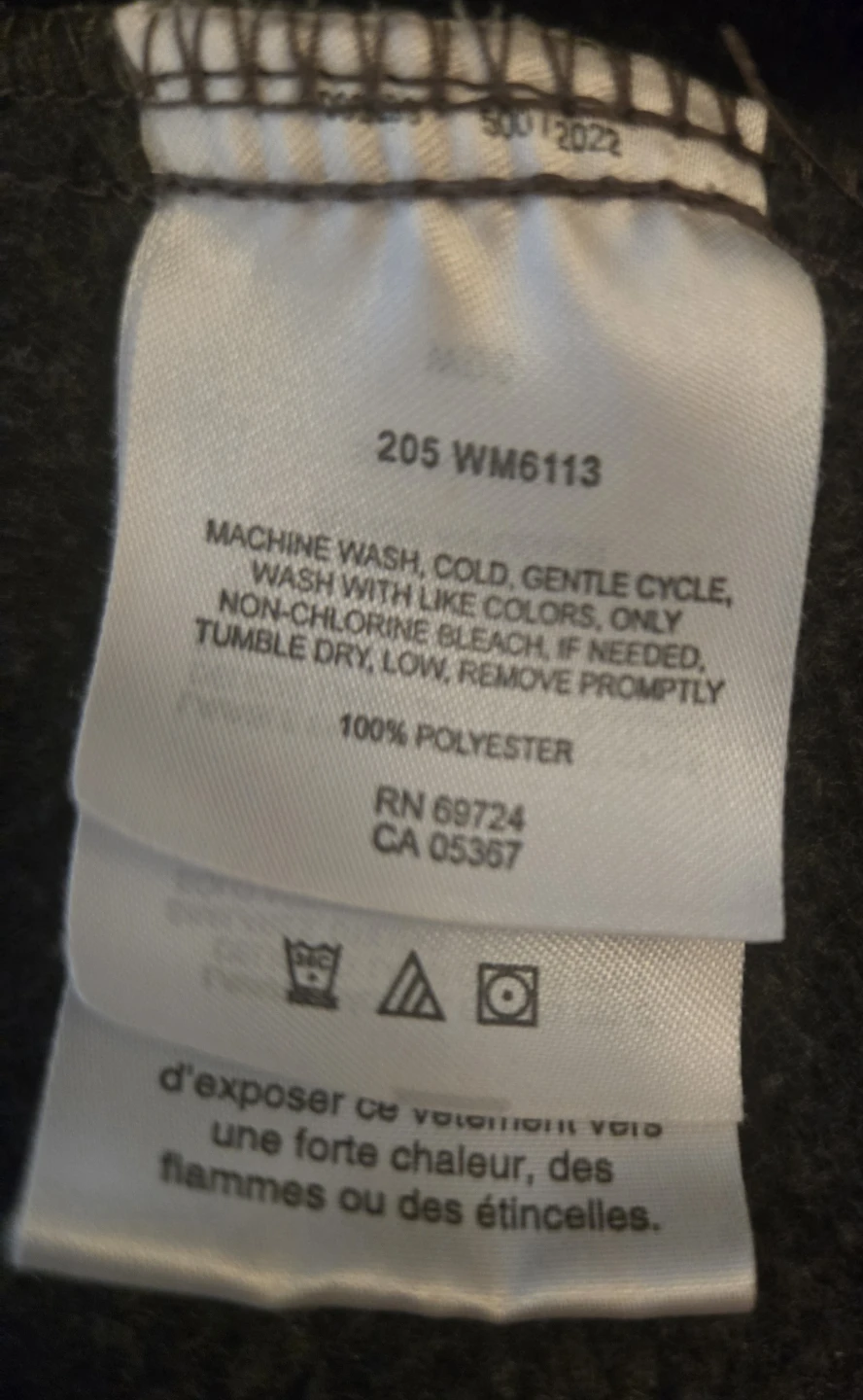 2XL Men's Columbia Fleece.  Grey full-zip. EUC. - photo 5