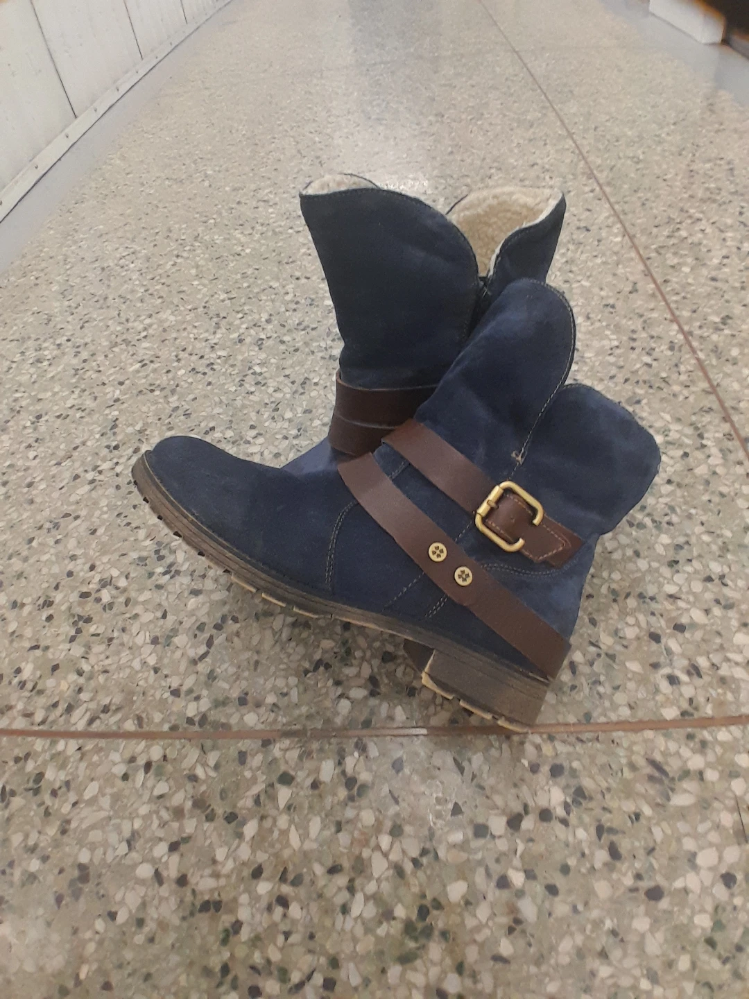 Boots with Buckle Original Naturalizer Women's Size 10.5 - photo 4