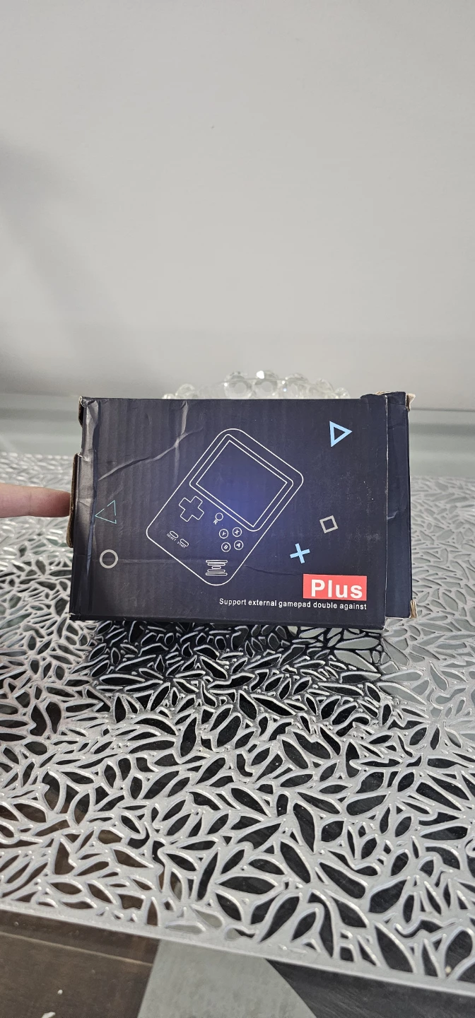 Red Portable Retro Handheld Game Console - photo 3