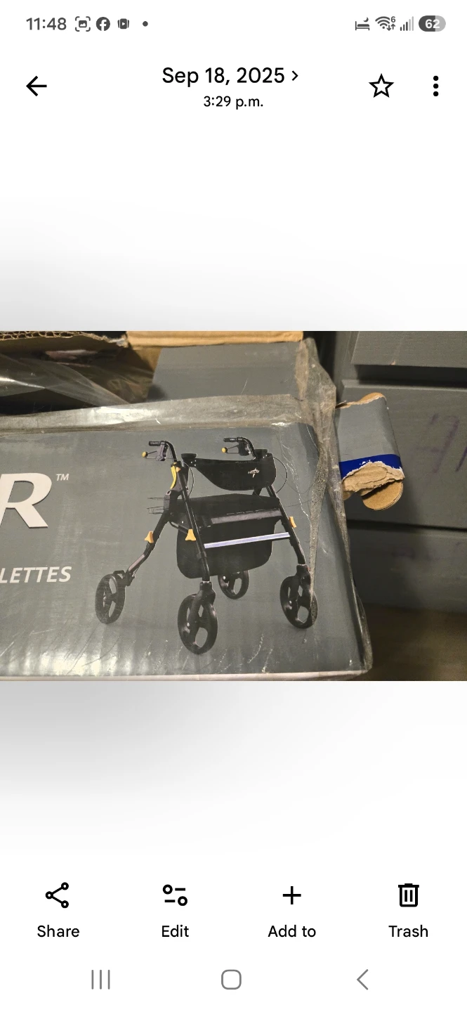 Medline Empower Rolling Walker - photo 3