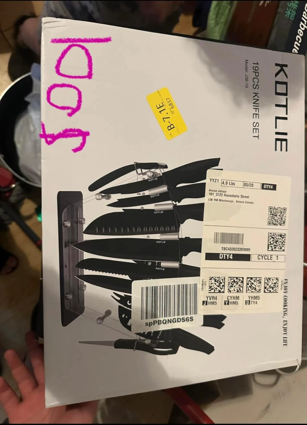 Kotlie 19-Piece Knife Set