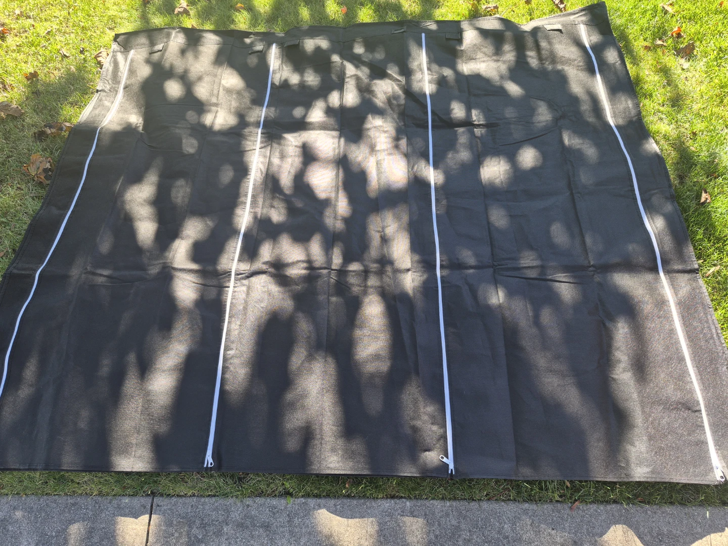 Black Fabric Protective Cover