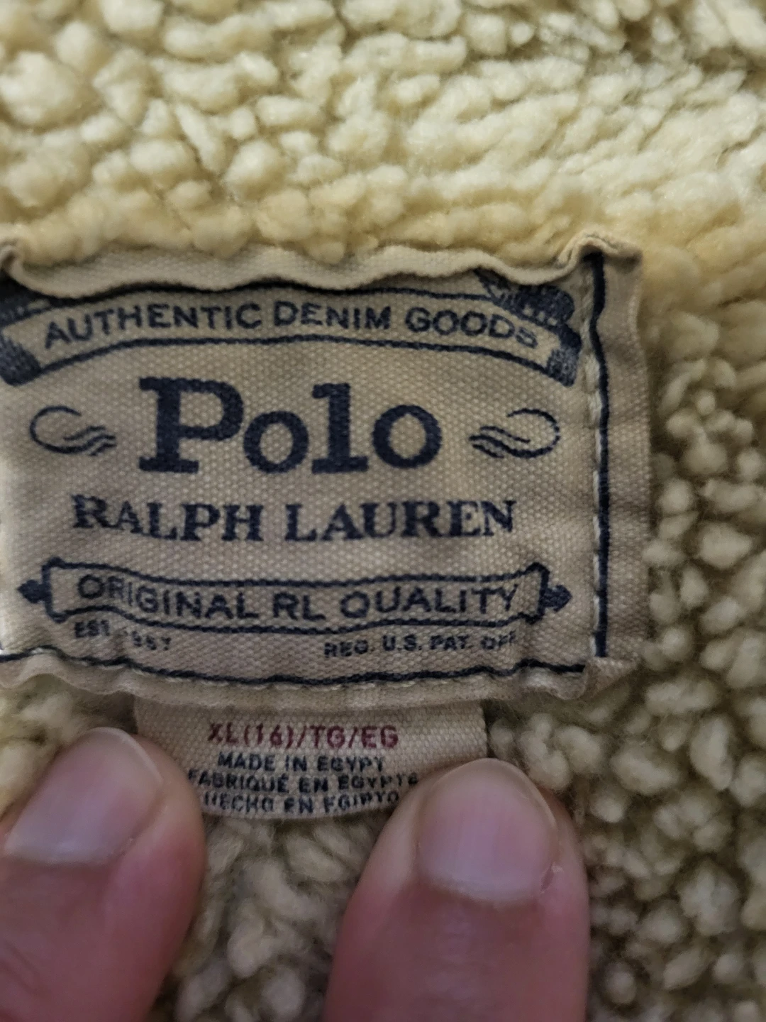 Polo Ralph Lauren Sherpa-Lined Denim Jacket - photo 2