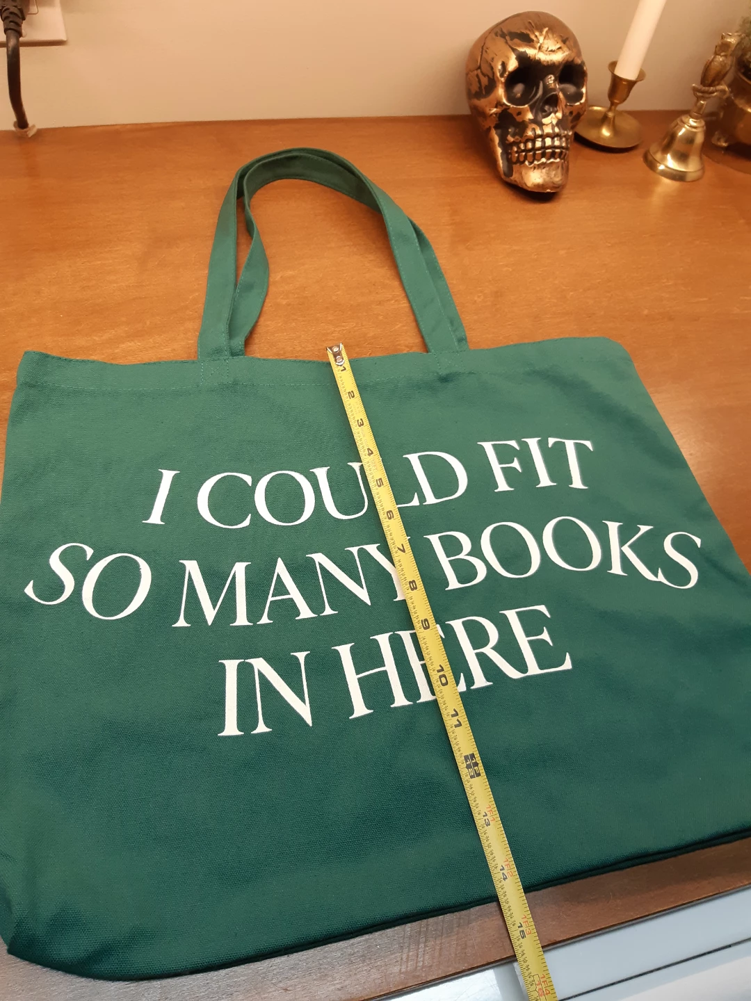Dark Green Canvas Tote - Indigo - photo 3
