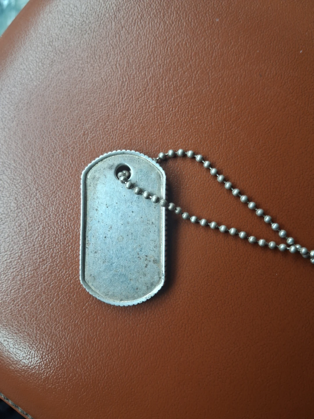 Tiffany & Co. 2003 Sterling Silver Dog Tag Necklace - photo 2