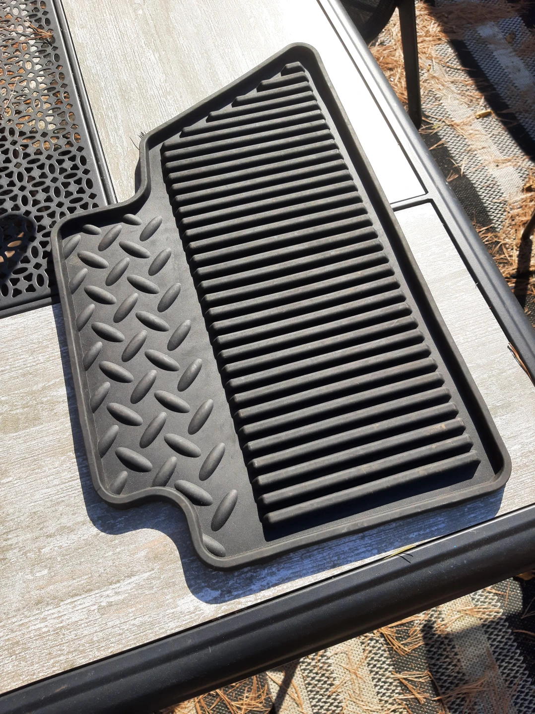 Set of Black Rubber All-Weather Floor Mats Sierra Silverado - photo 3