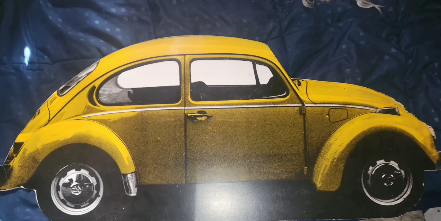 Vintage Volkswagen Beetle Wall Decor