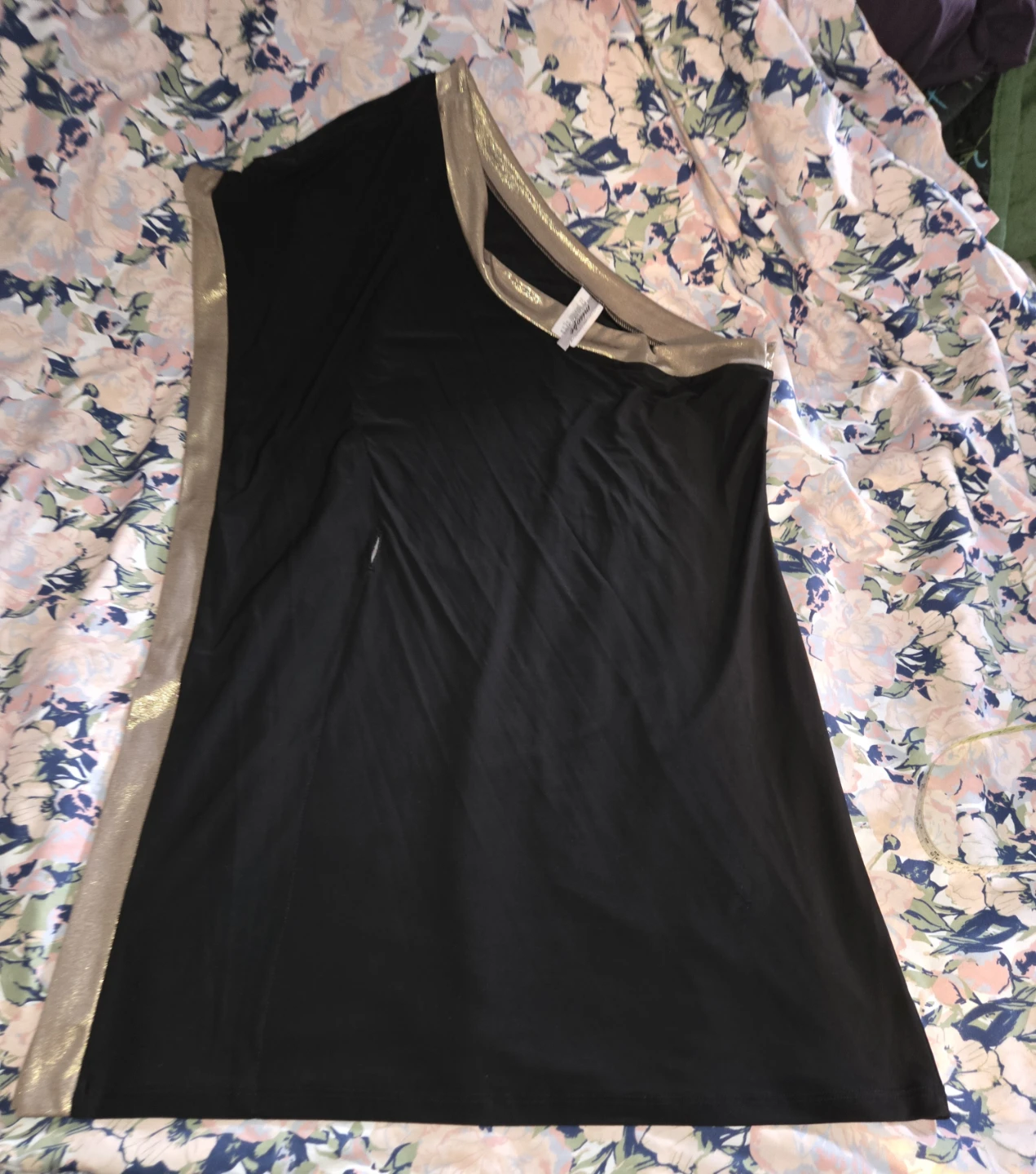 Misope Single-Shoulder Tie Dress in a Ladies S