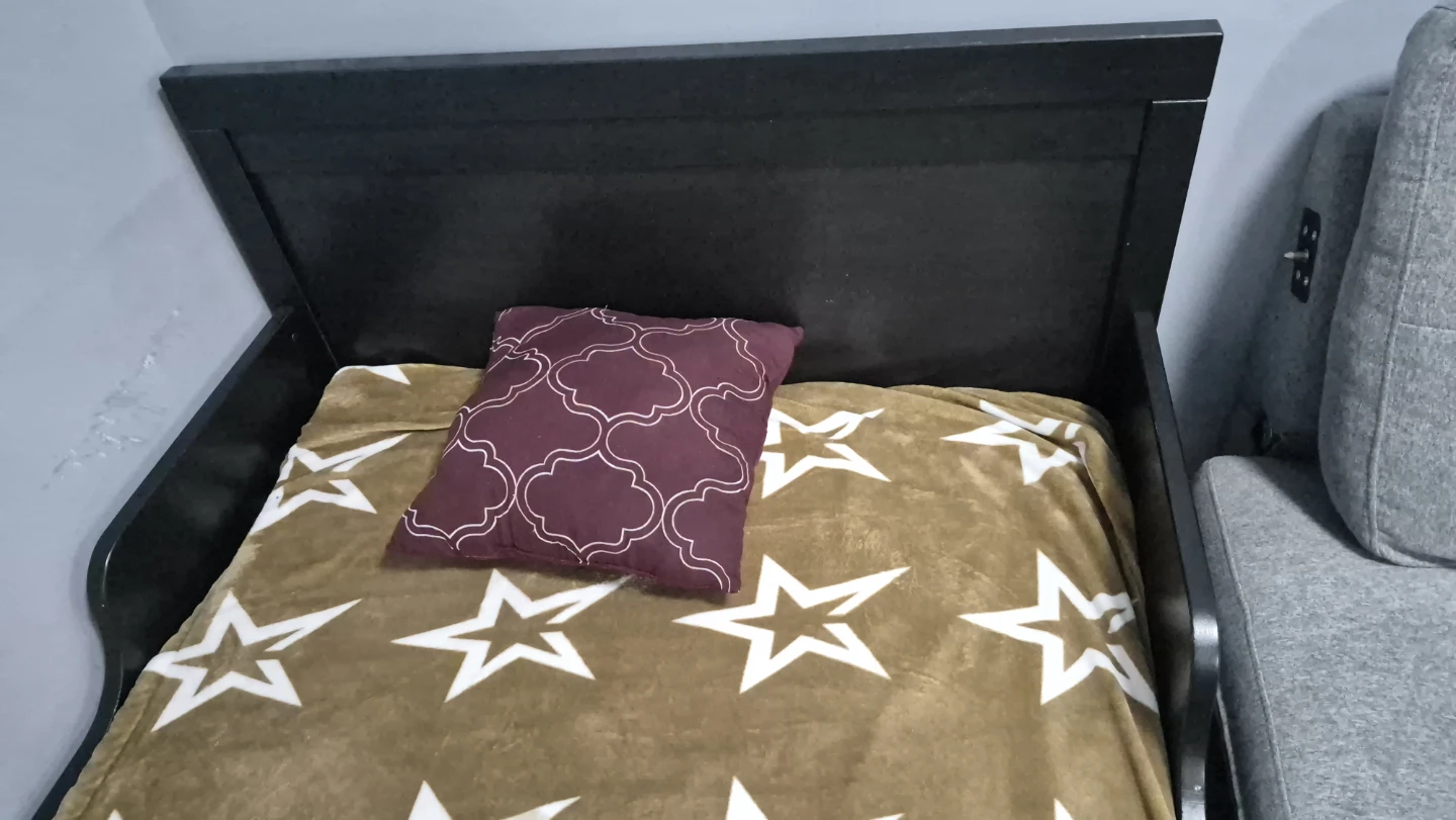 Black Twin Bed Frame - photo 4