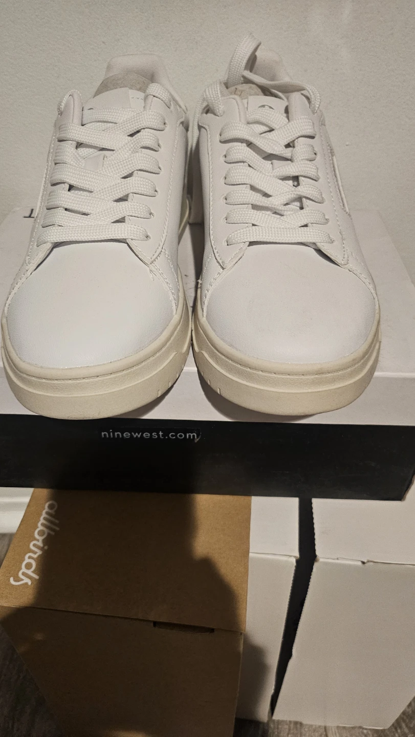 Nine West White Platform Sneakers - photo 2