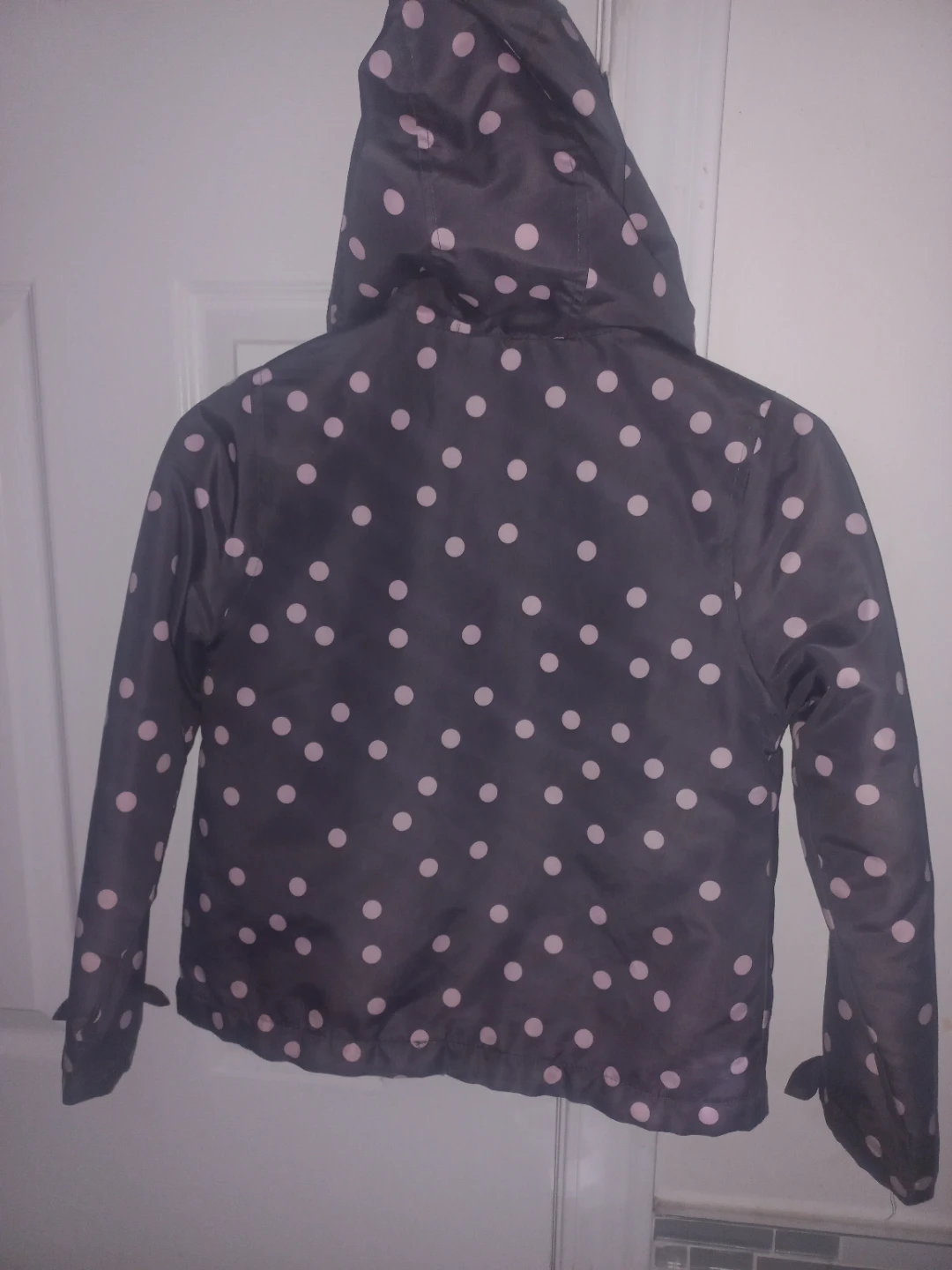 Carter's girls' polka dot fleece-lined jacket, size 7 - photo 2