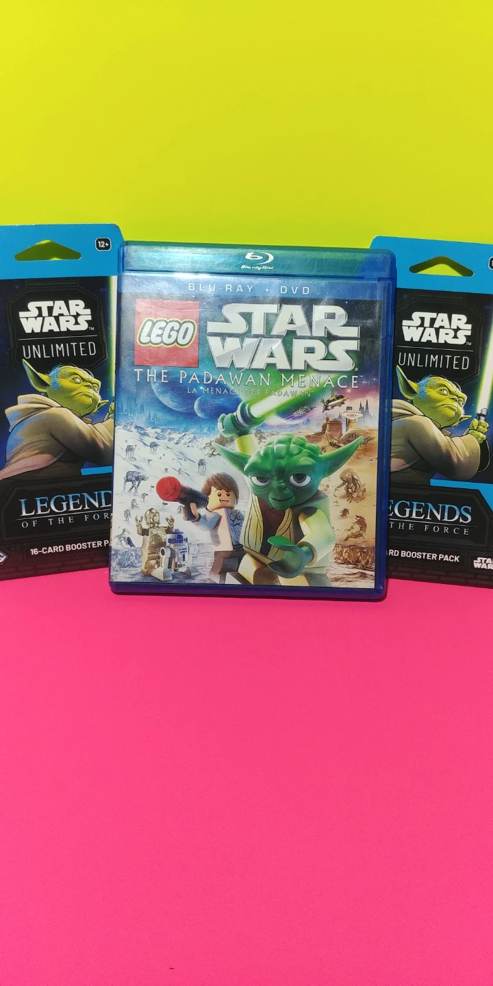 Star Wars Blu-Ray DVD 2 - 16 Card Booster Packs